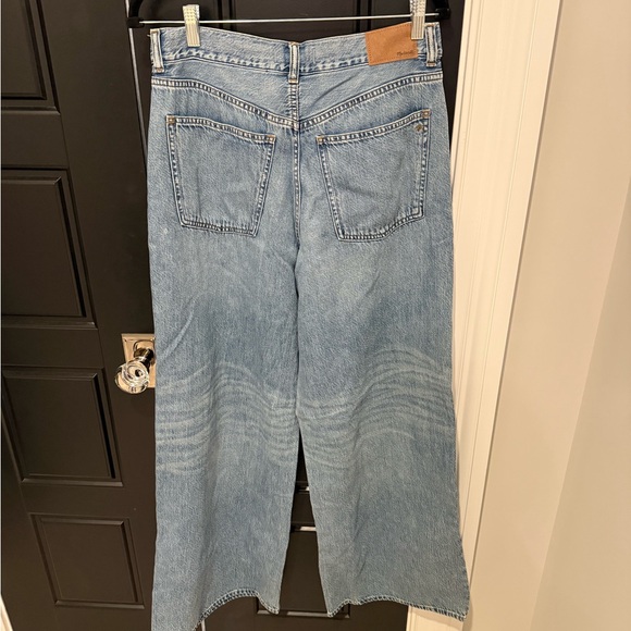 Madewell Super Wide Leg Jeans: Billings Wash - Picture 3 of 4